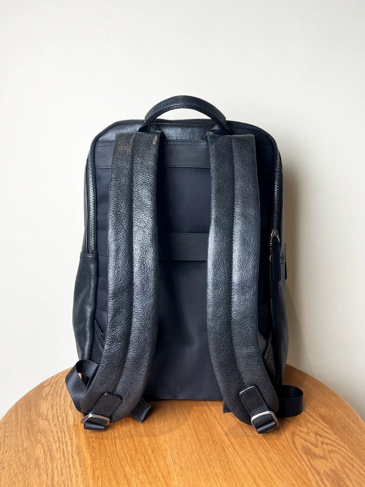 Classic Leather Business Backpack