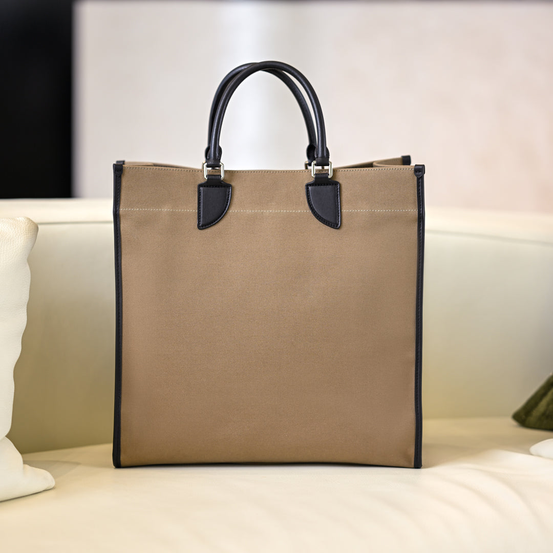 Multipocket Modular Canvas Tote Bag