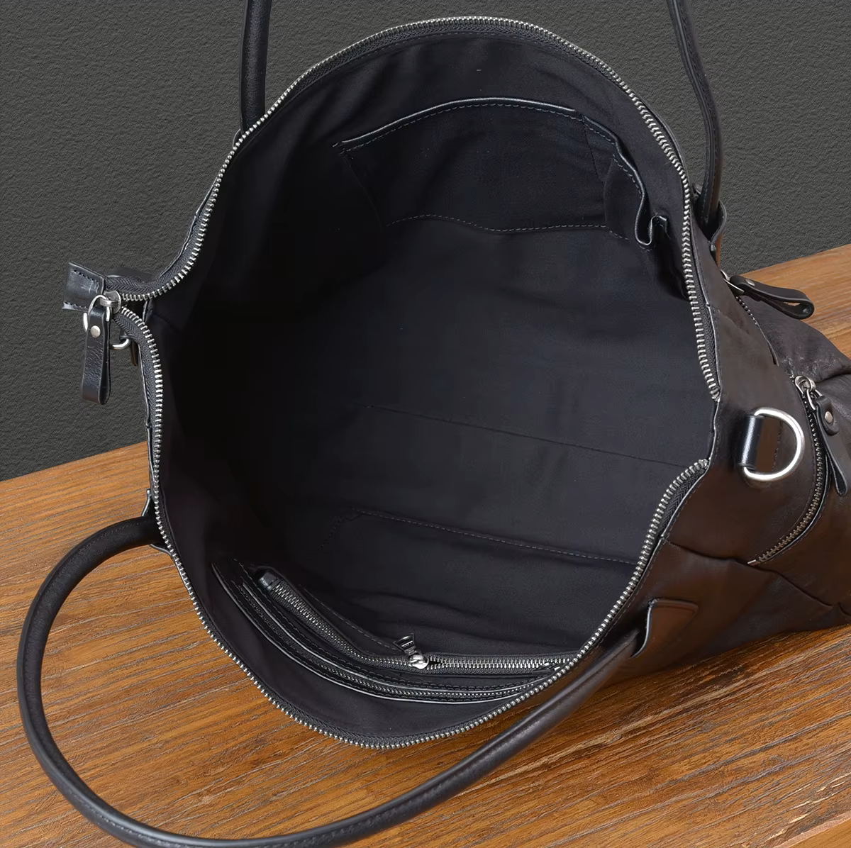 Executive Heritage Leather Work & Travel Bag