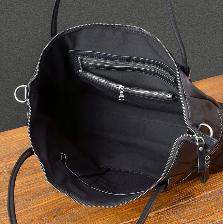 Executive Heritage Leather Work & Travel Bag