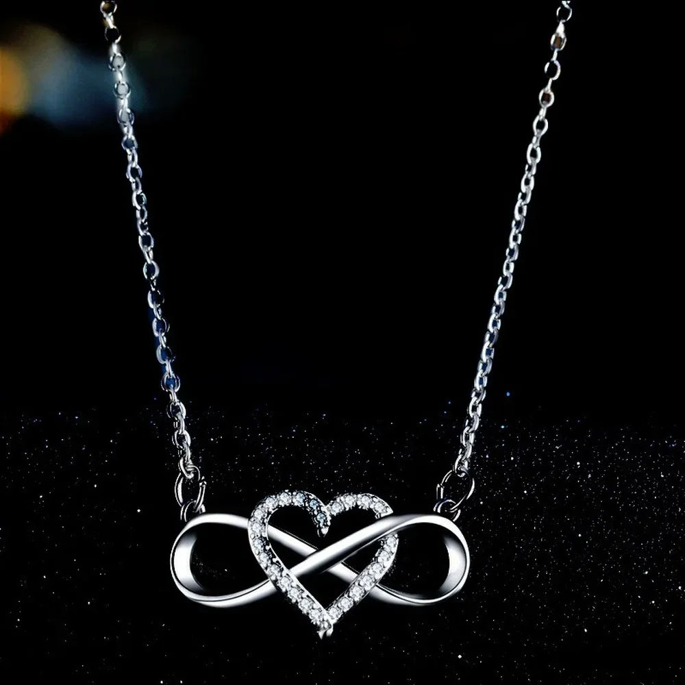 Infinity Heart Necklace