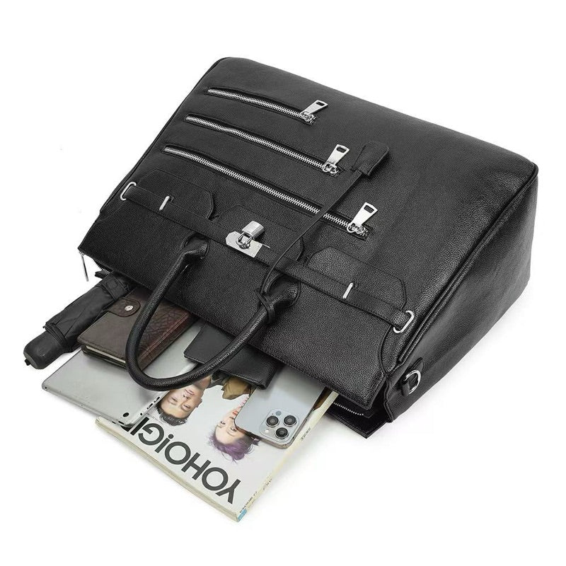 Full Grain Leather Travel and Business Bag