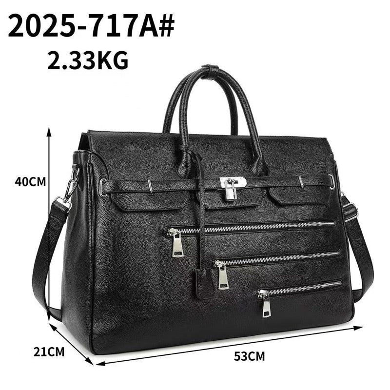 Full Grain Leather Travel and Business Bag