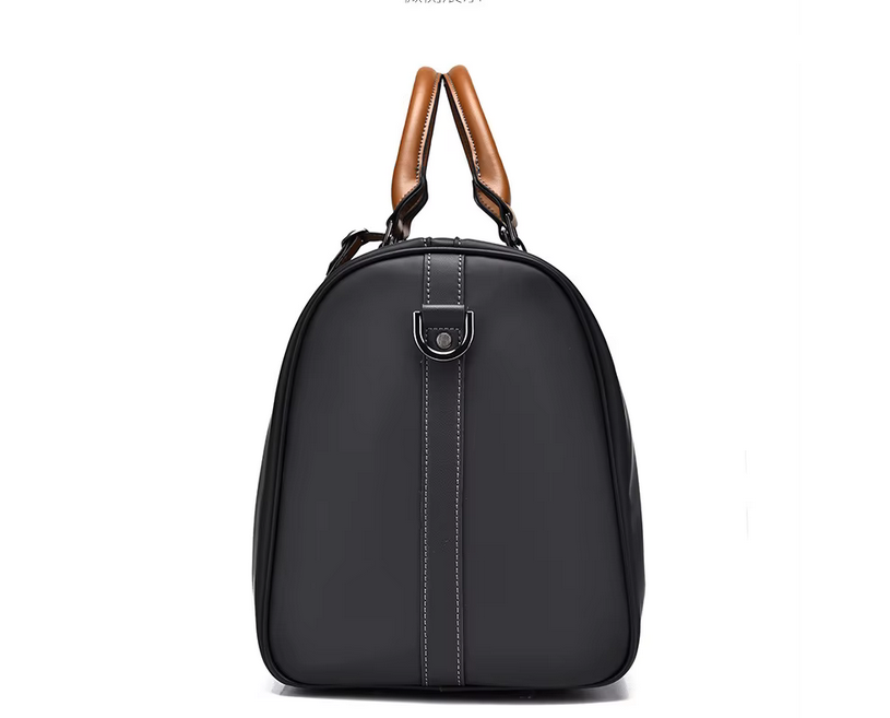 Urban Voyager Leather Duffel Bag