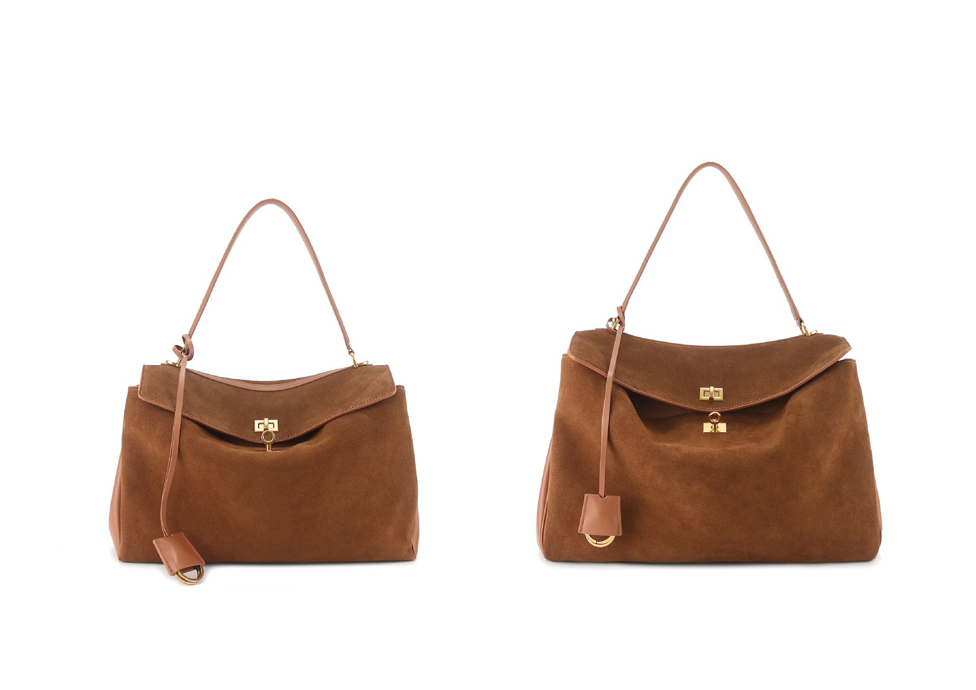 Suede leather Bag