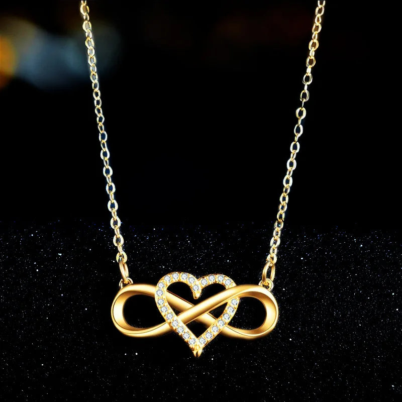 Infinity Heart Necklace