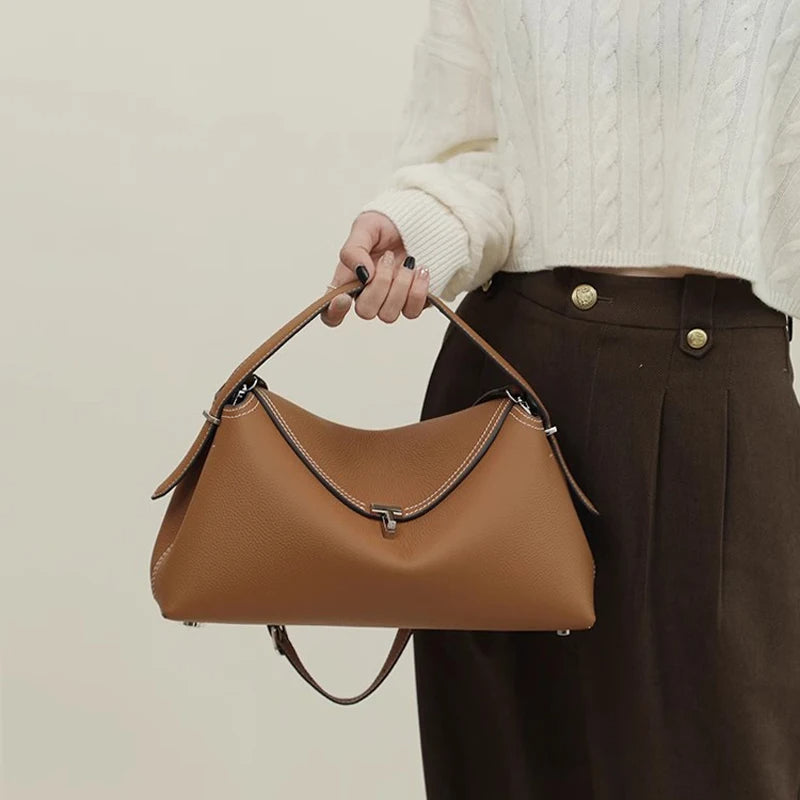 T-LOCK Leather BAG