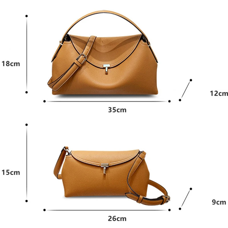 T-LOCK Leather BAG