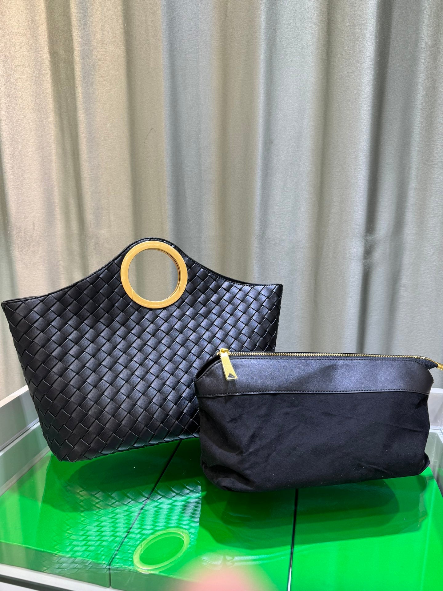 Woven Luxe Bag