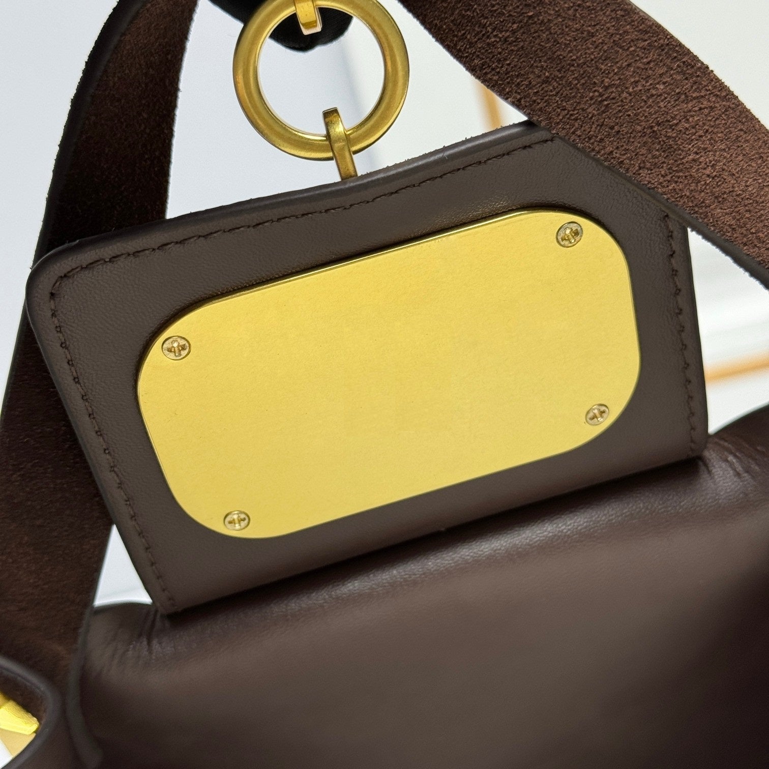 Suede Charm Carryall