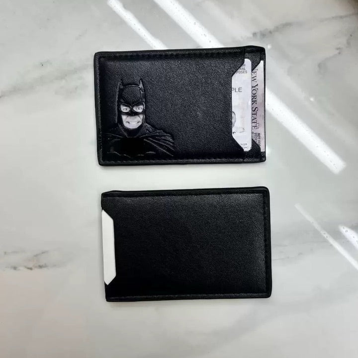 Leather Bat Wallet