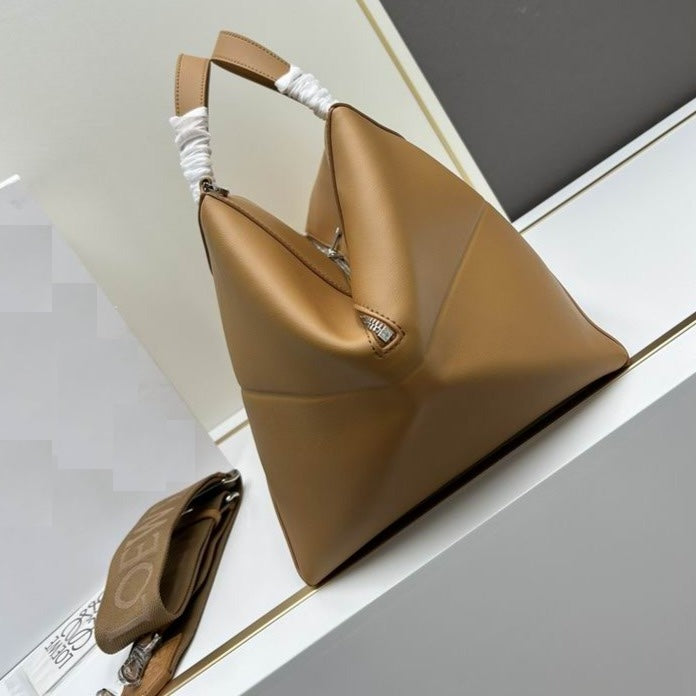 Folded Puzzle Shoulder Bag