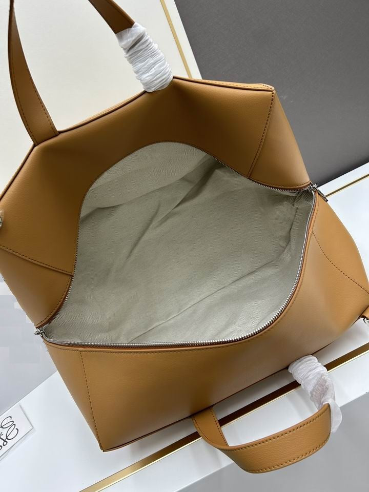 Folded Puzzle Shoulder Bag