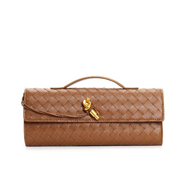 Woven clutch leather Bag