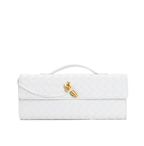 Woven clutch leather Bag