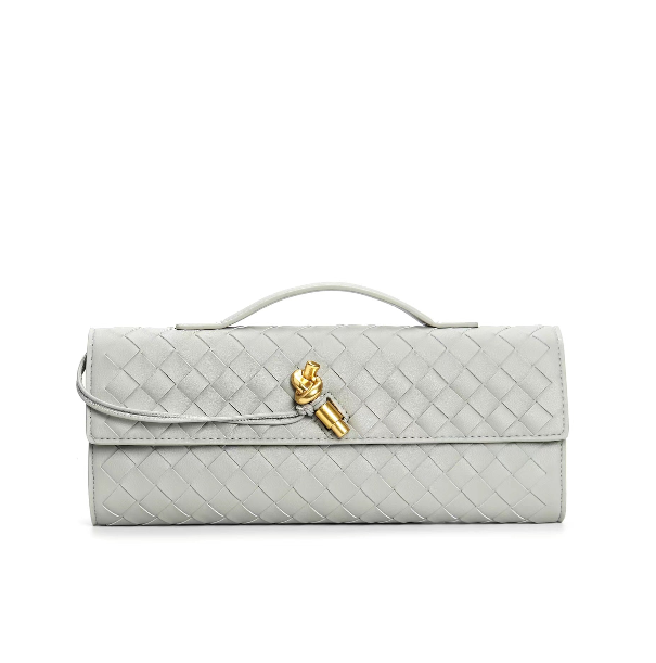 Woven clutch leather Bag