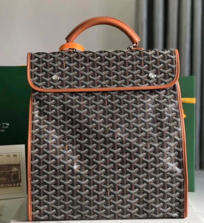 Leather Soft Briefcase Backpack