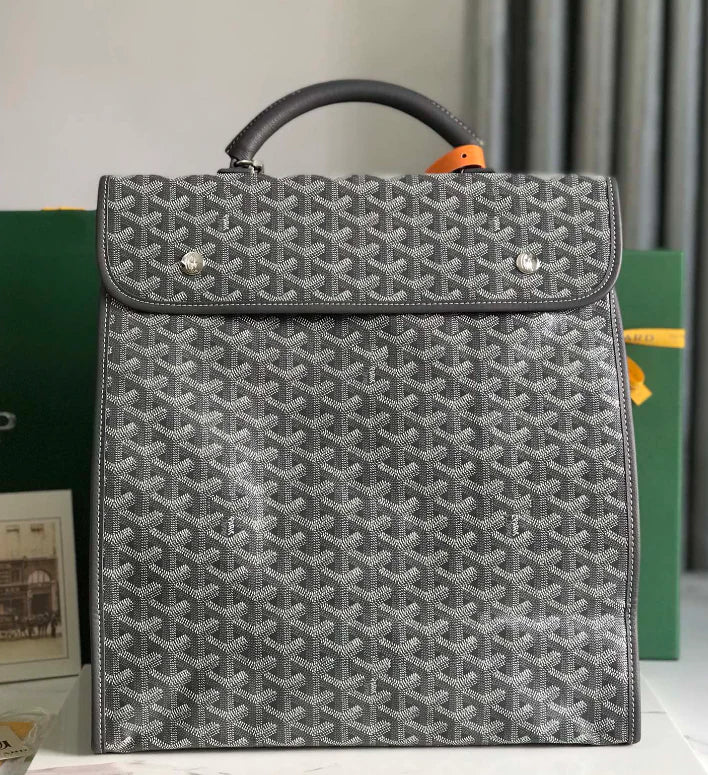 Leather Soft Briefcase Backpack