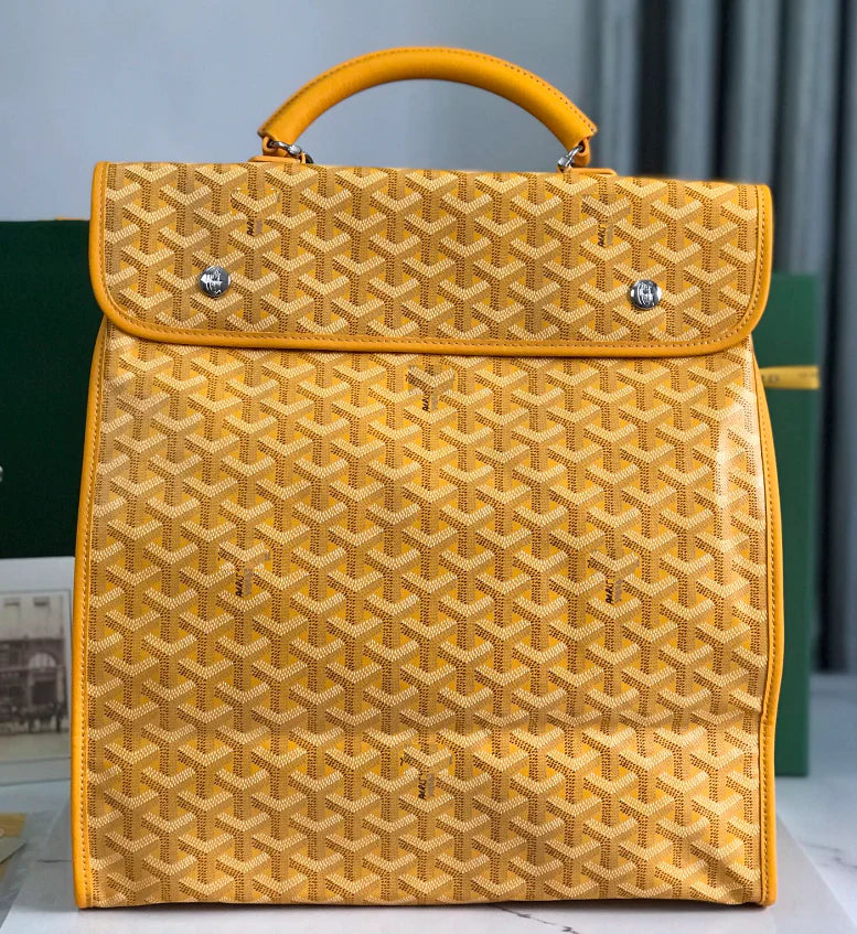 Leather Soft Briefcase Backpack
