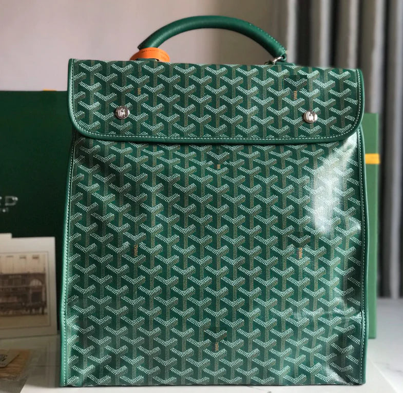 Leather Soft Briefcase Backpack