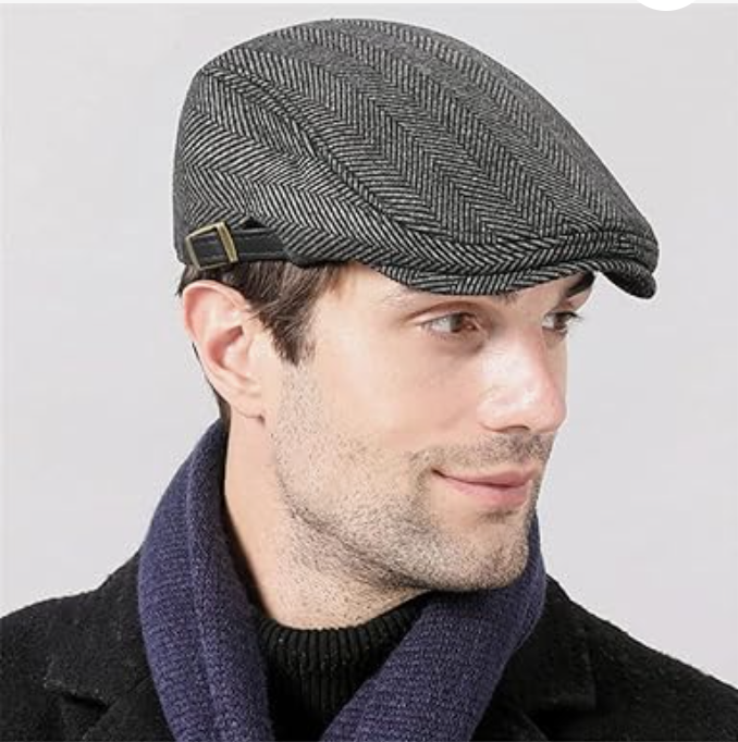 Classic British-Style Flat Cap