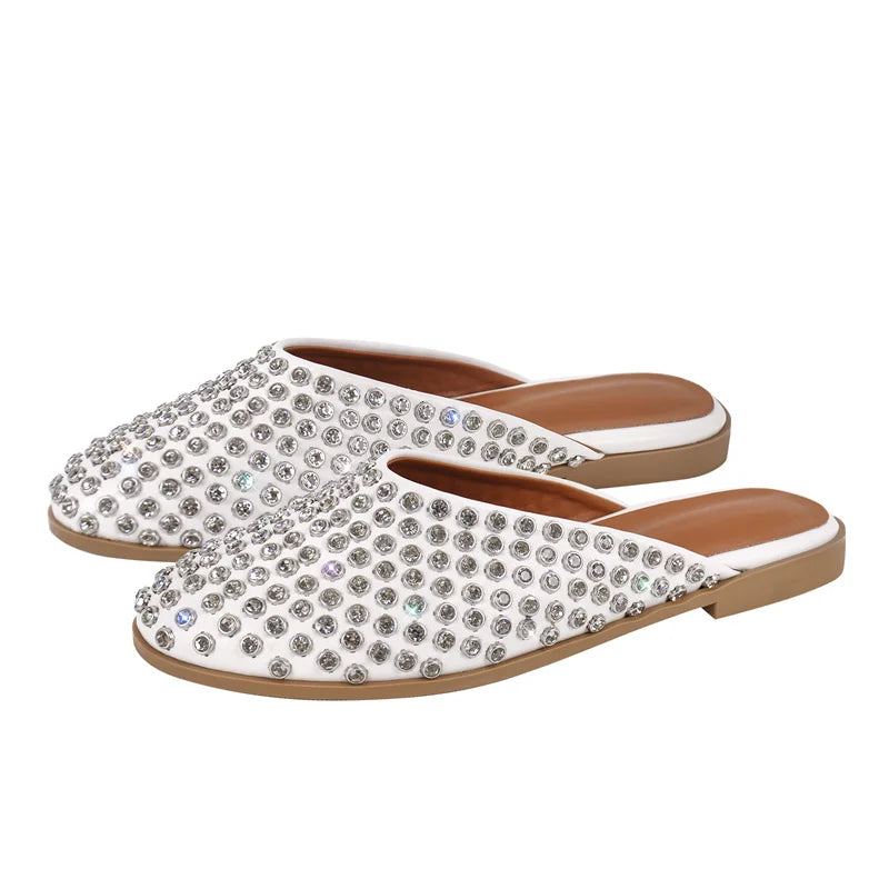 Crystal Luxe Flats