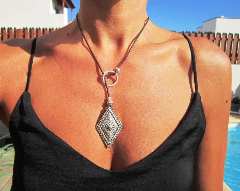 Boho Luxe Pendant Necklace