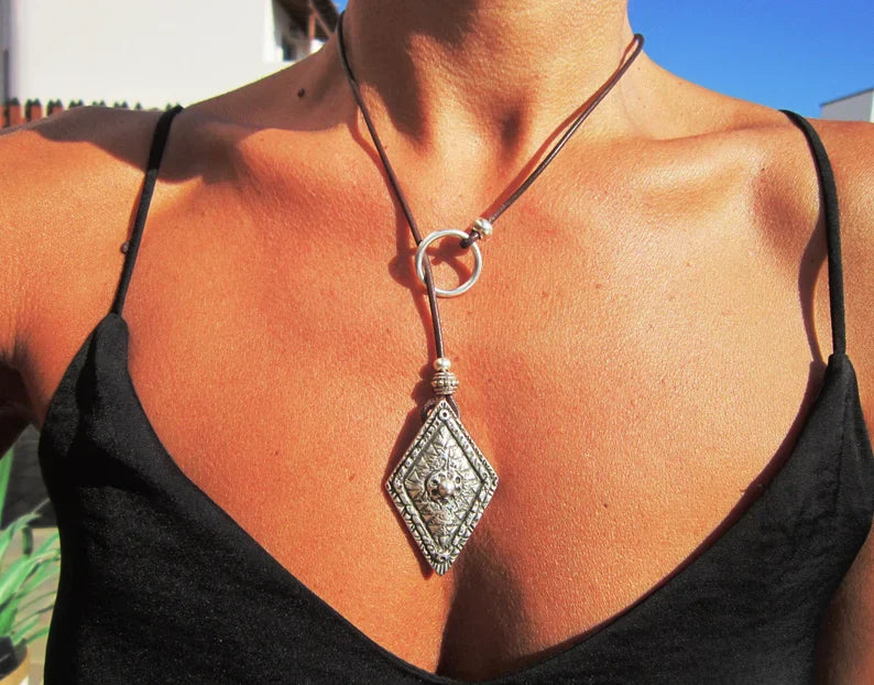 Boho Luxe Pendant Necklace