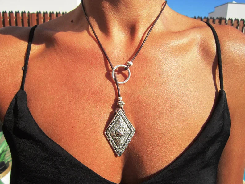 Boho Luxe Pendant Necklace