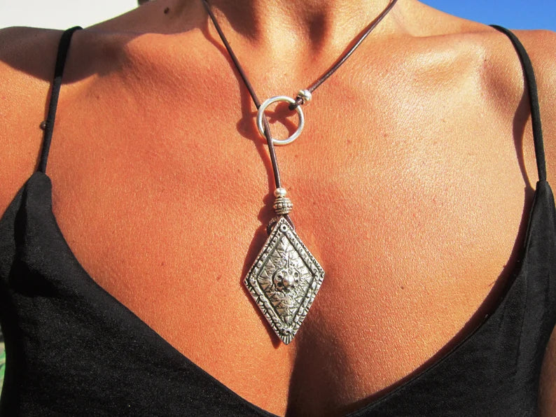 Boho Luxe Pendant Necklace