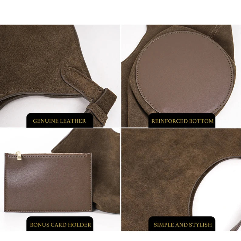 Refined Suede Bucket
