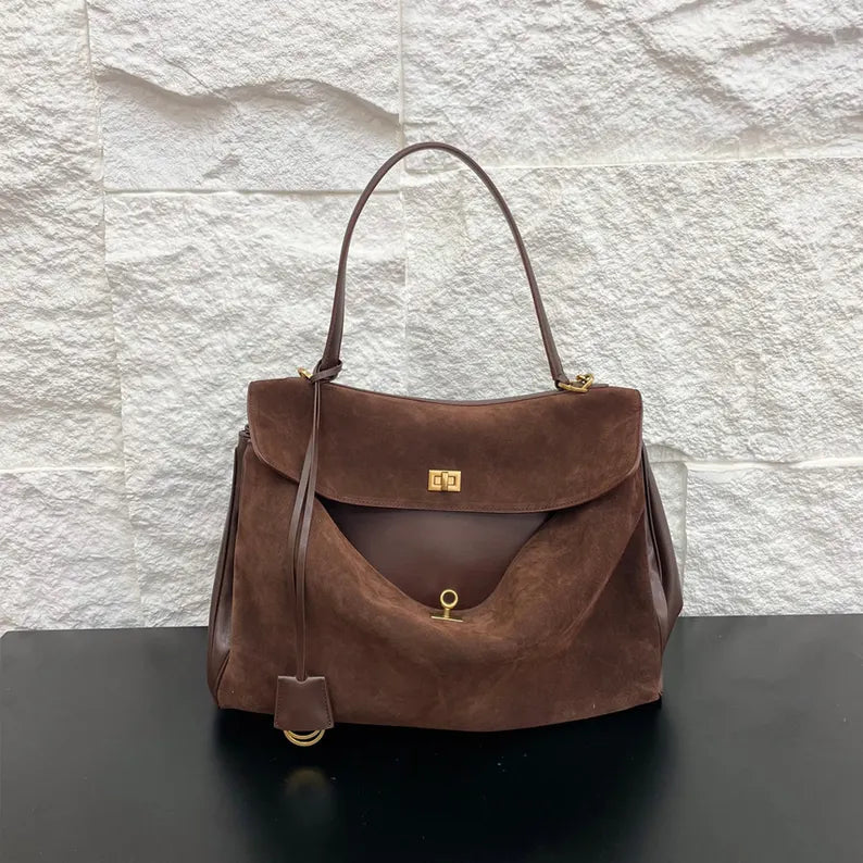 Suede leather Bag