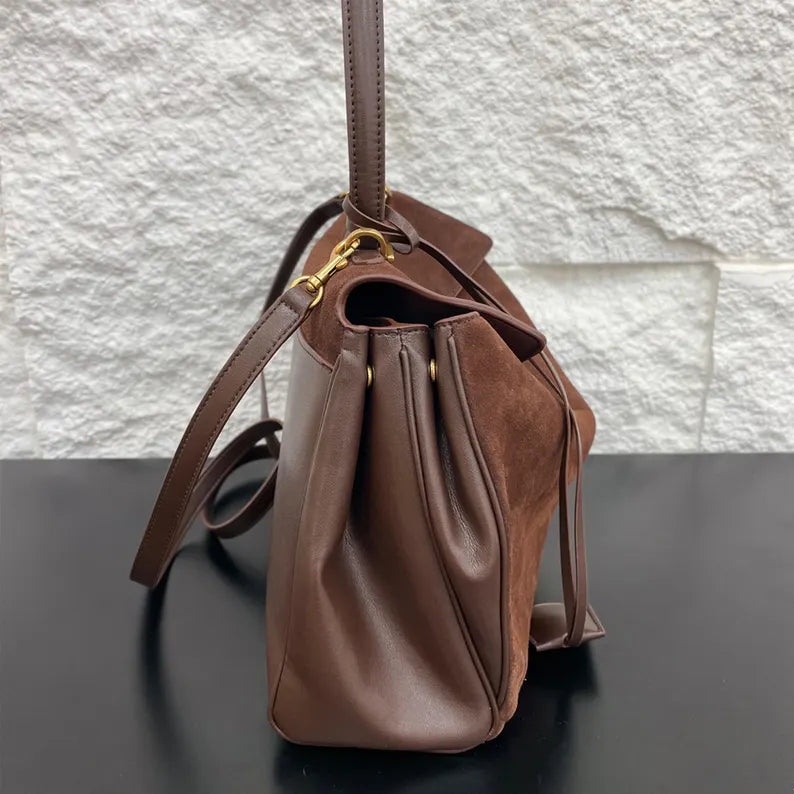 Suede leather Bag