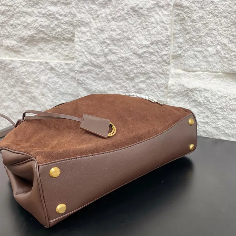 Suede leather Bag