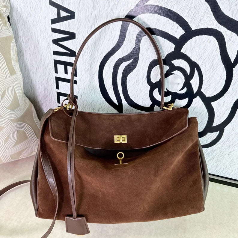 Suede leather Bag